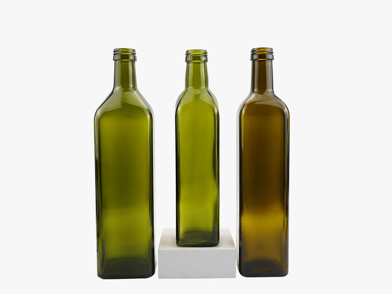 Square Olive Oil Bottle 250ml 500ml 750ml 1000ml