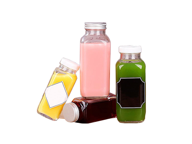 Square Juice Bottles 250ml 350ml 500ml