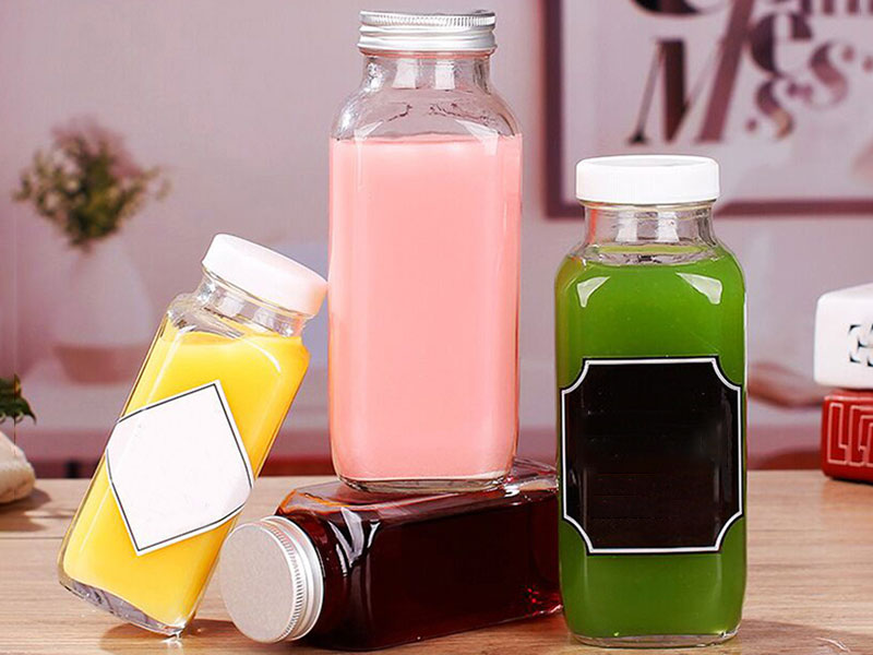 Square Juice Bottles