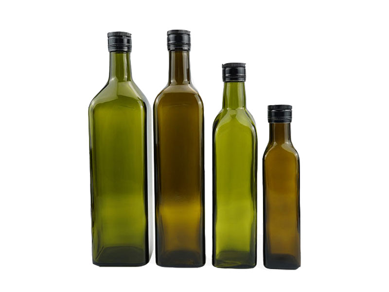 Square Olive Oil Bottle 250ml 500ml 750ml 1000ml