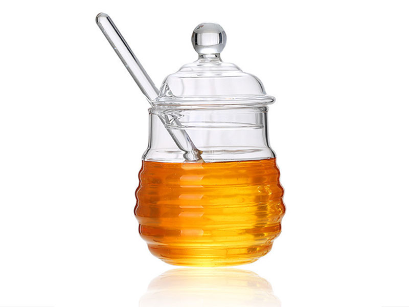 Honey Jar And Dipper 300ml