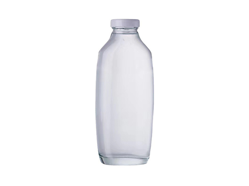 Glass Flat Bottle 350ml 500ml