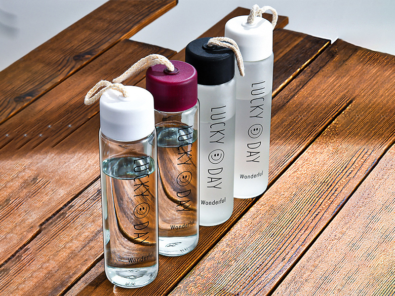 Personalized Glass Water Bottle