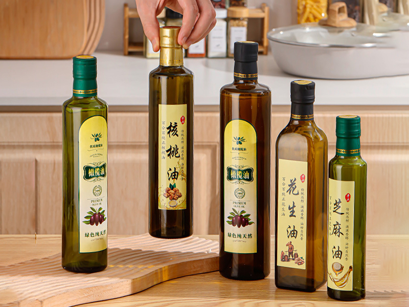 Green Glass Olive Oil Bottles 100ml 250ml 500ml 750ml 1000ml