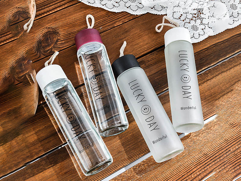 Personalized Glass Water Bottle