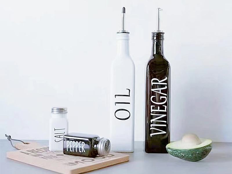 Modern Olive Oil Bottle