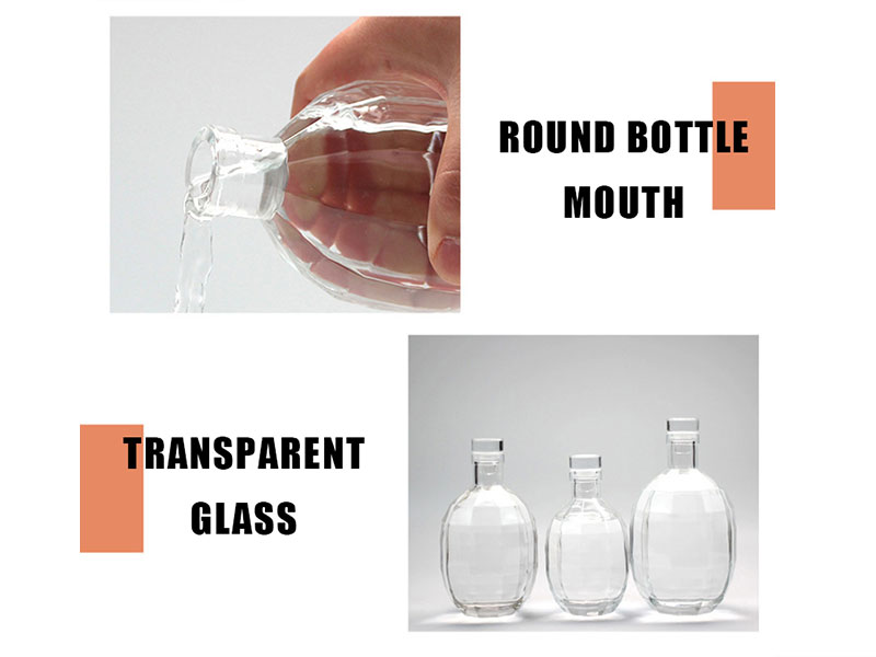 Glass Alcohol Bottles 375ml