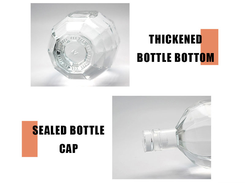 Glass Alcohol Bottles 375ml