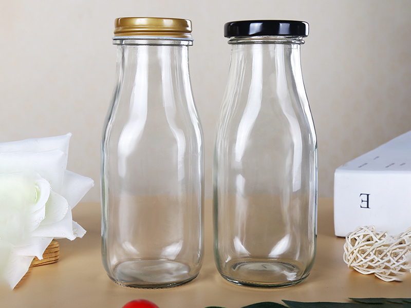 Glass Milk Bottles