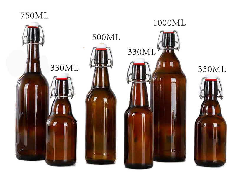 Home Brew Glass Bottles