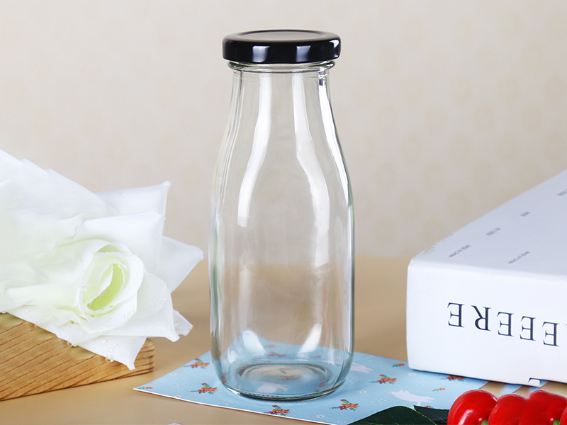 Glass Milk Bottles