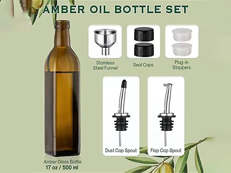 Olive Oil Bottle Set