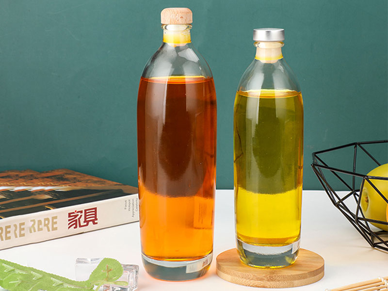 Transparent Juice Bottle