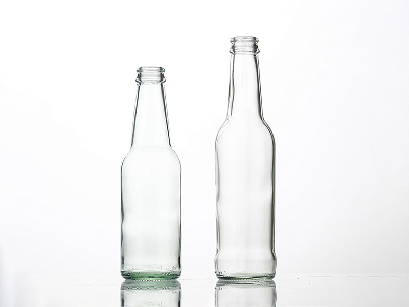 Clear Glass Beer Bottles 250ml 275ml