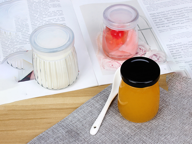 Glass Jar For Pudding