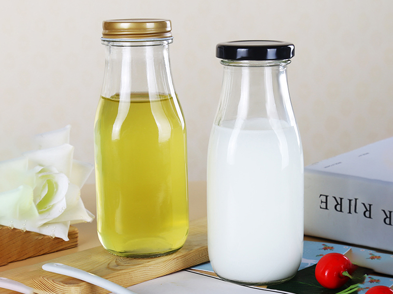 Glass Milk Bottles