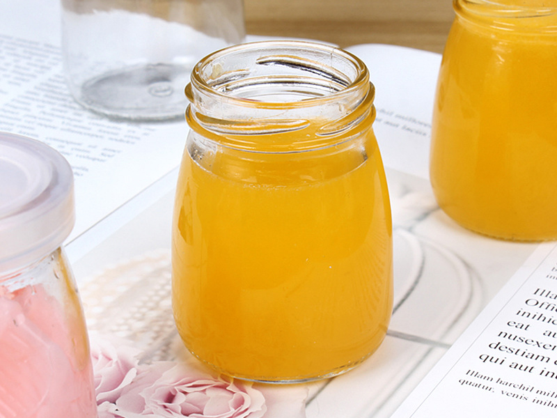 Glass Jar For Pudding