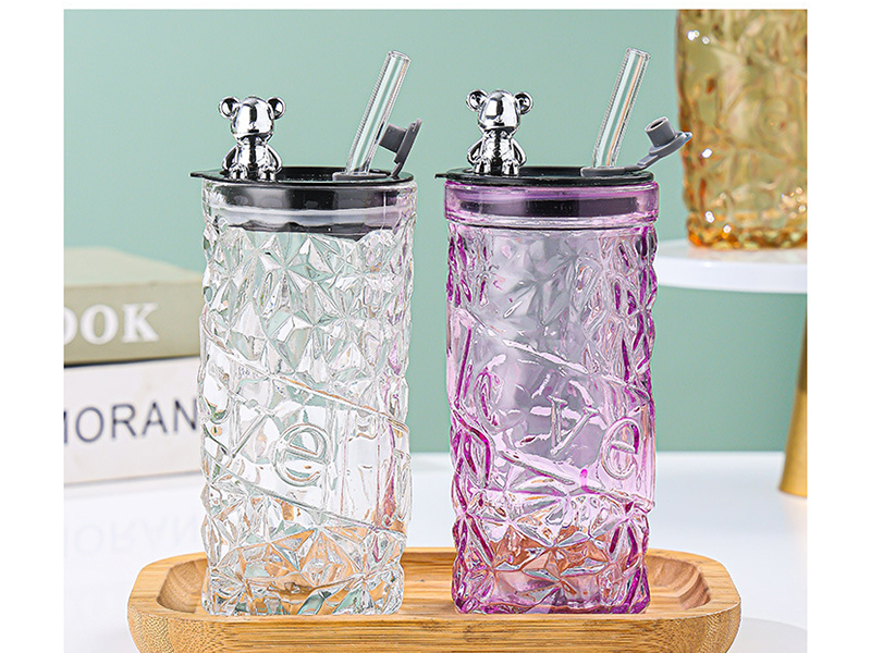 Glass Cute Water Bottles