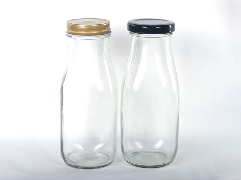 Glass Milk Bottles 