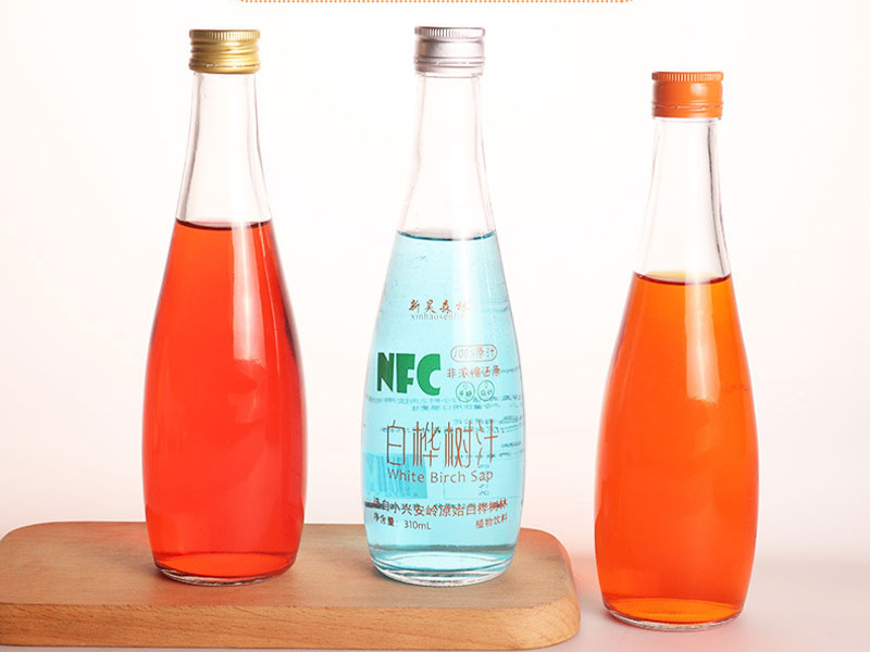 Glass Beverage Bottle