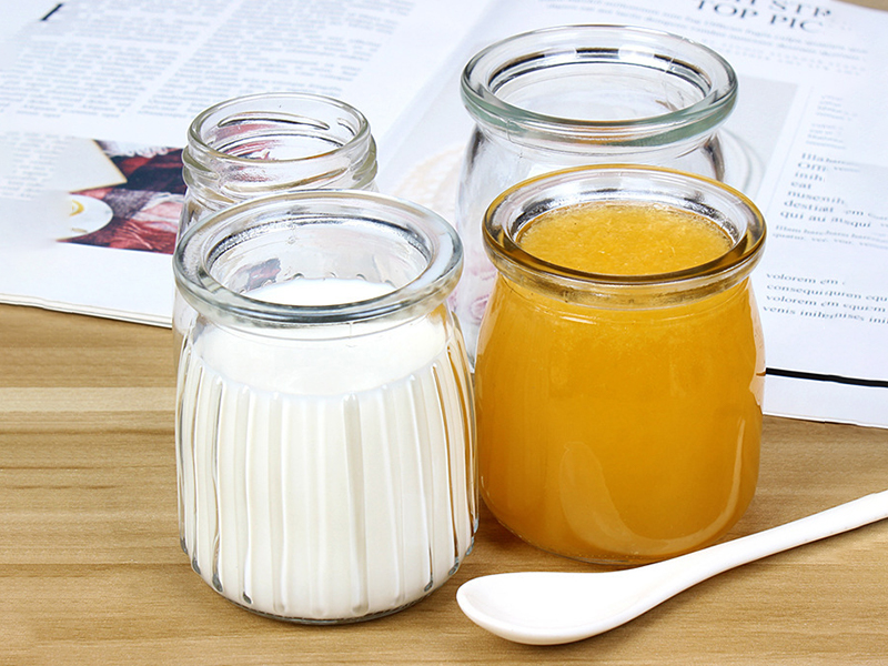 Glass Jar For Pudding