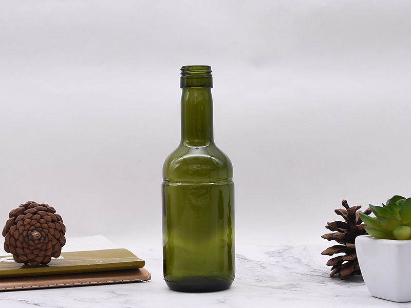 Dark Olive Oil Bottle