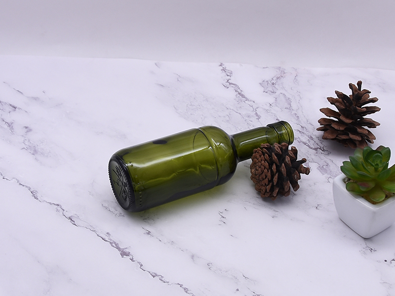 Dark Olive Oil Bottle