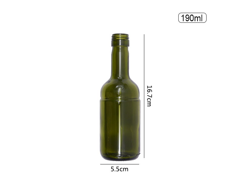 Dark Olive Oil Bottle