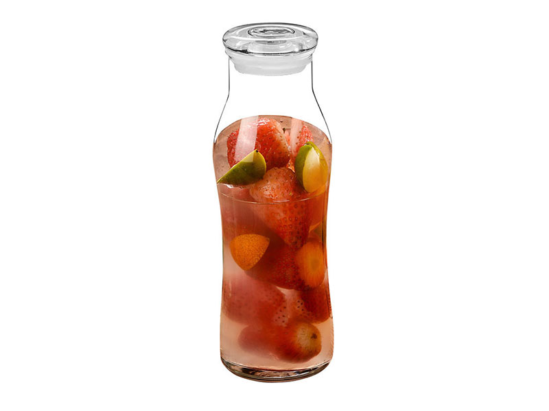 Clear Juice Bottles 565ml