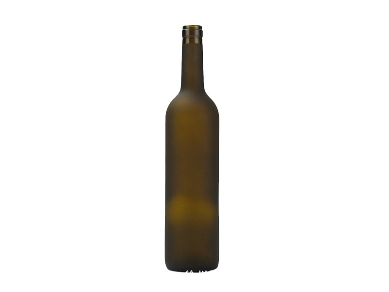 Frosted Wine Bottle 750ml