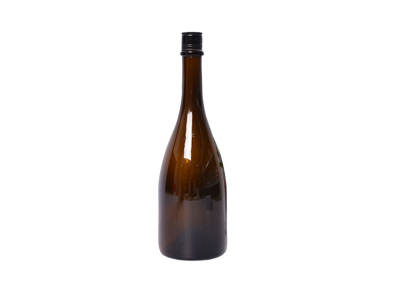 Amber Wine Bottle 750ml