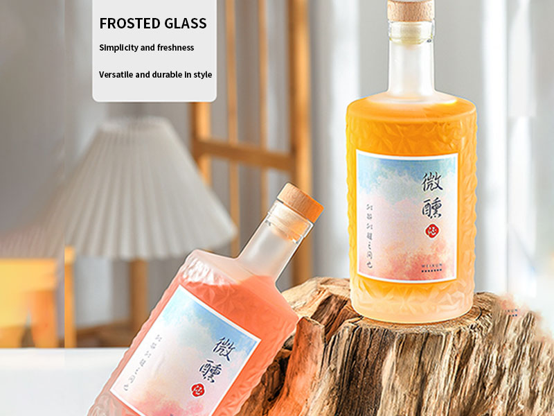 Custom Glass Bottles For Liquor 500ml