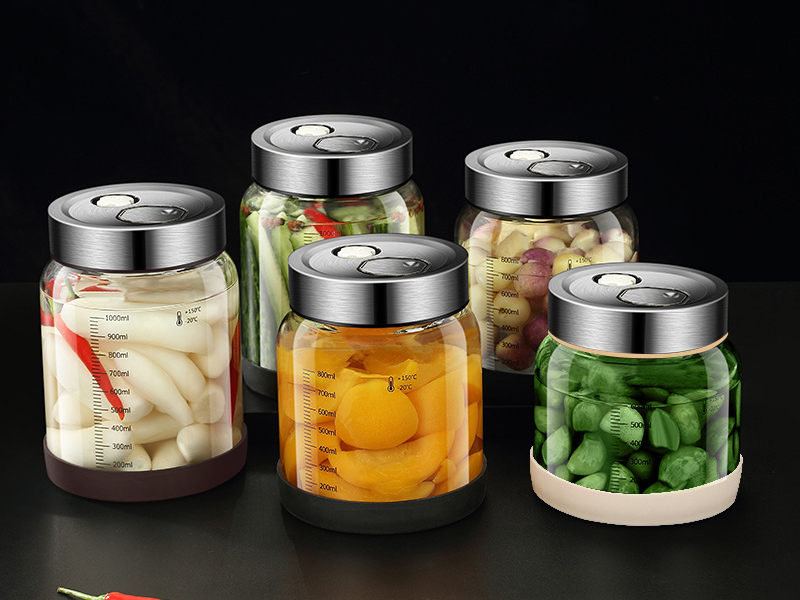 Glass Airtight Storage Jars