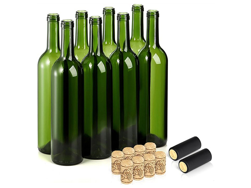 Green Wine Bottles