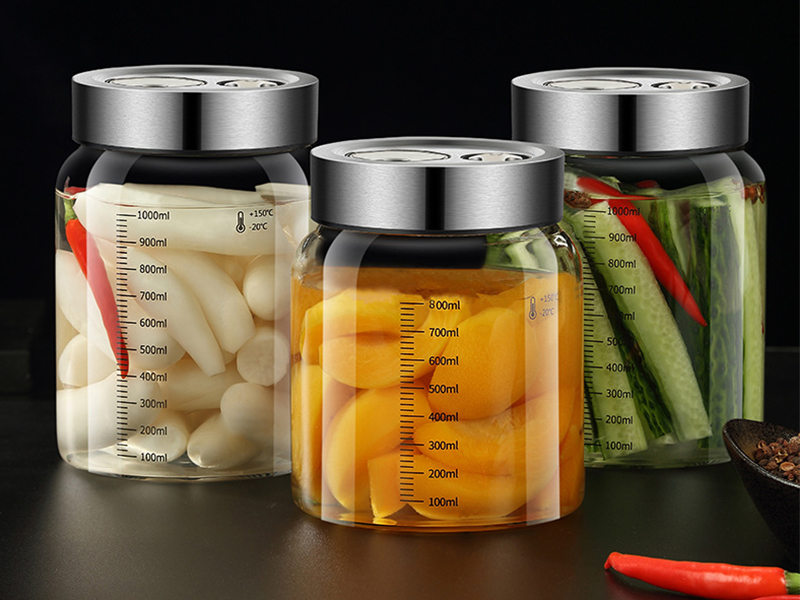 Glass Airtight Storage Jars