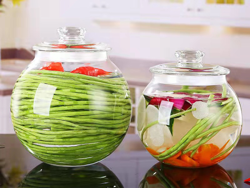 Glass Pickle Jars