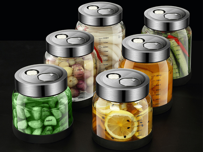 Glass Airtight Storage Jars