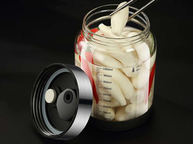 Glass Airtight Storage Jars