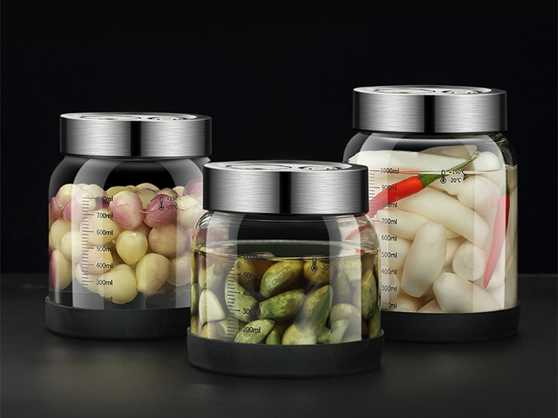 Glass Airtight Storage Jars