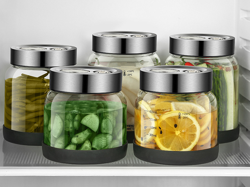 Glass Airtight Storage Jars