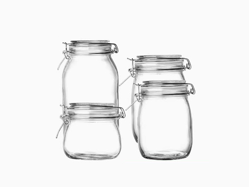 High Quality Glass Jar with Airtight Lid 250ml - 3000ml