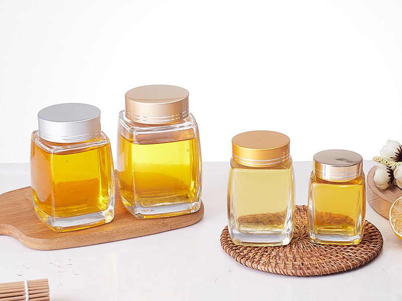 Square Honey Jars