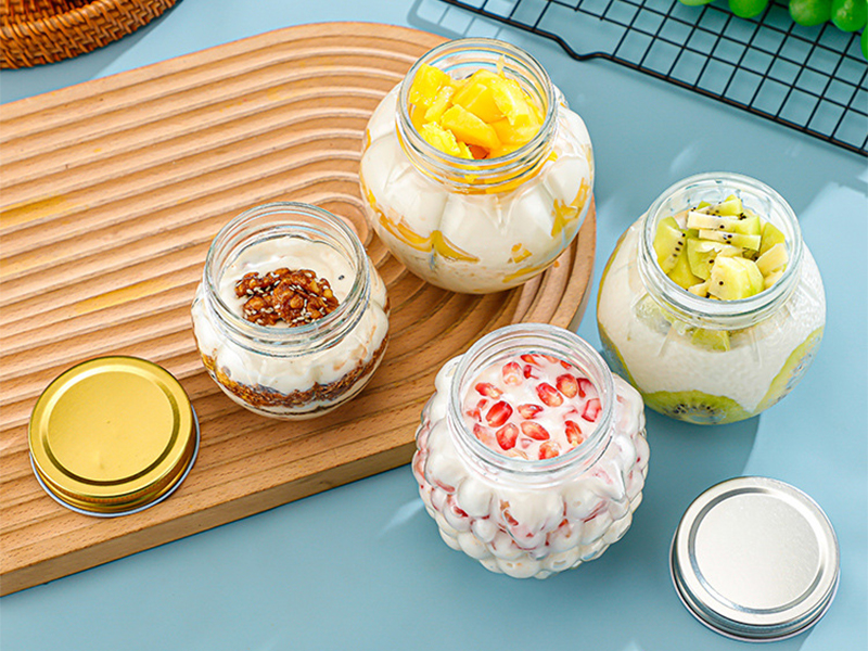 Glass Yogurt Jars