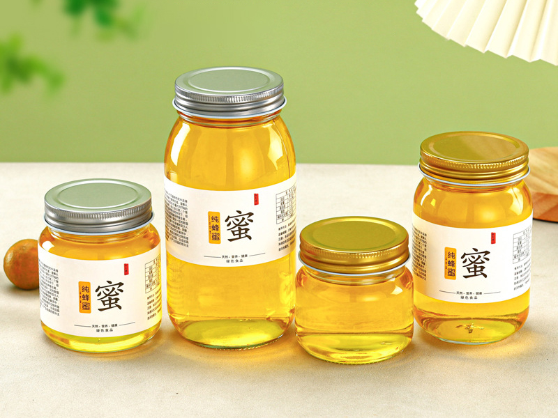 Glass Jars With Lids For Honey