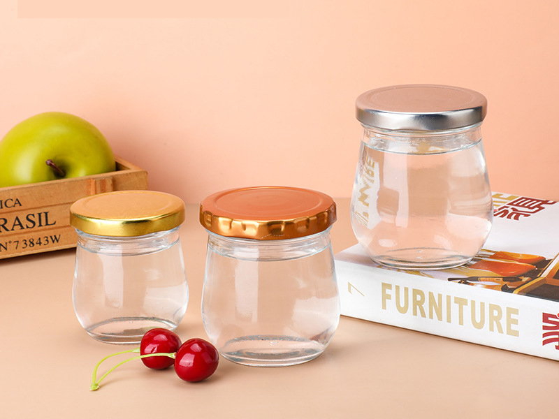 Glass Jam Jars with Lids