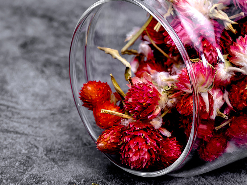 Glass Jar with Glass Lid