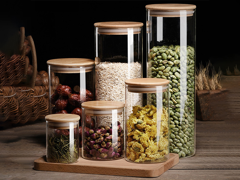 Glass Kitchen Jars