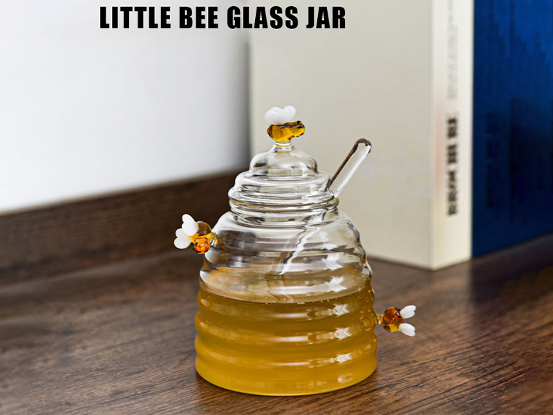 Honey Jar With Bee